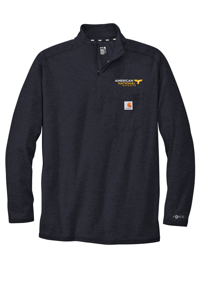 Carhartt Force® 1/4-Zip Long Sleeve T-Shirt - CT106660